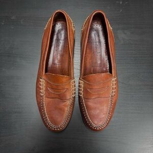 Cole Haan Men's Brown Leather Loafers